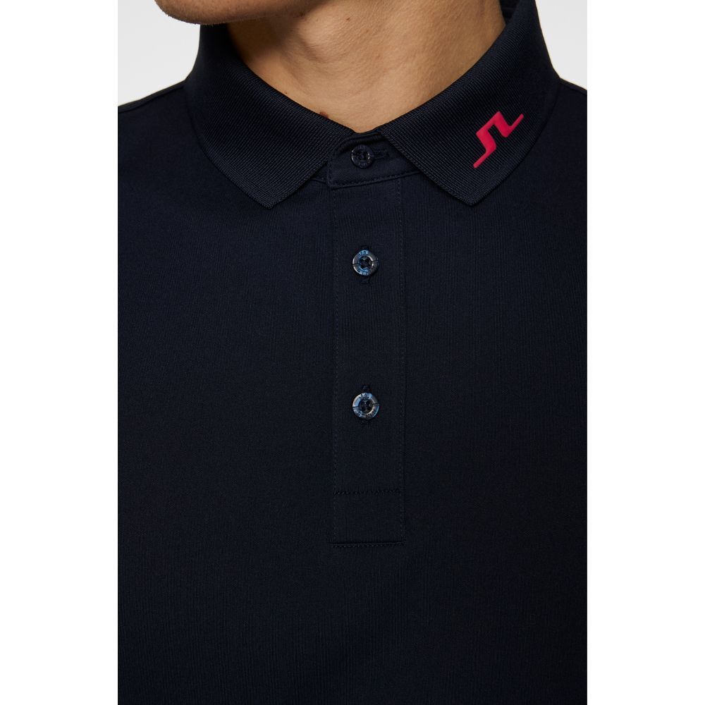 KV Print Pique Herre Navy