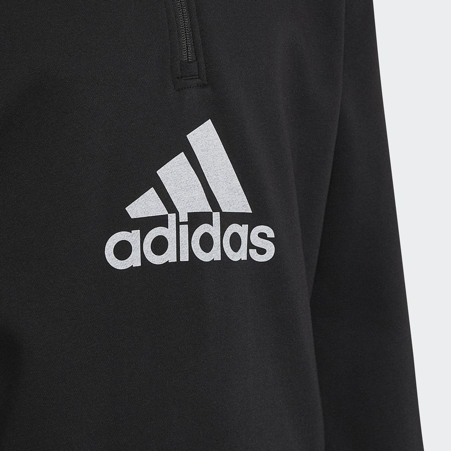 adidas Survêtement Badge of Sport Fleece - Noir/Blanc Enfant