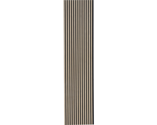 Akoestisch paneel notenfineer 2400 x 572 x 19 mm