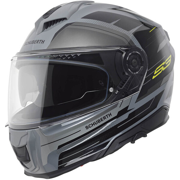 Schuberth - Casque S3 Apex Gris / Noir / Jaune / Brillant