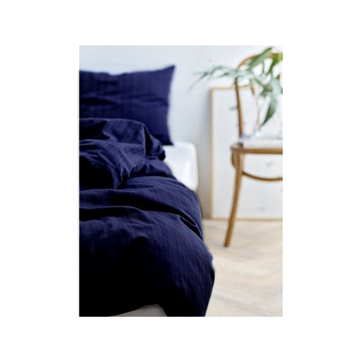 Södahl Noble Sengetøj, Navy Blue, 140x220 cm