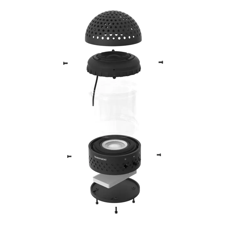 Transparent Speaker Enceinte nomade | Noir