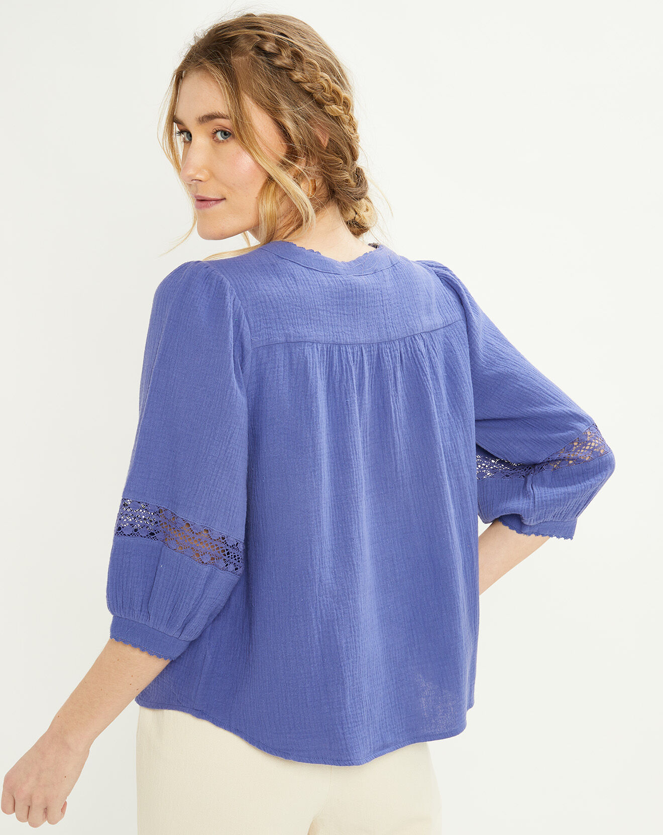 La Petite Etoile Chemise Huga bleue