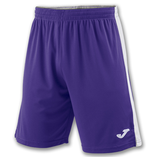 Shorts Joma Tokyo II roxo e branco