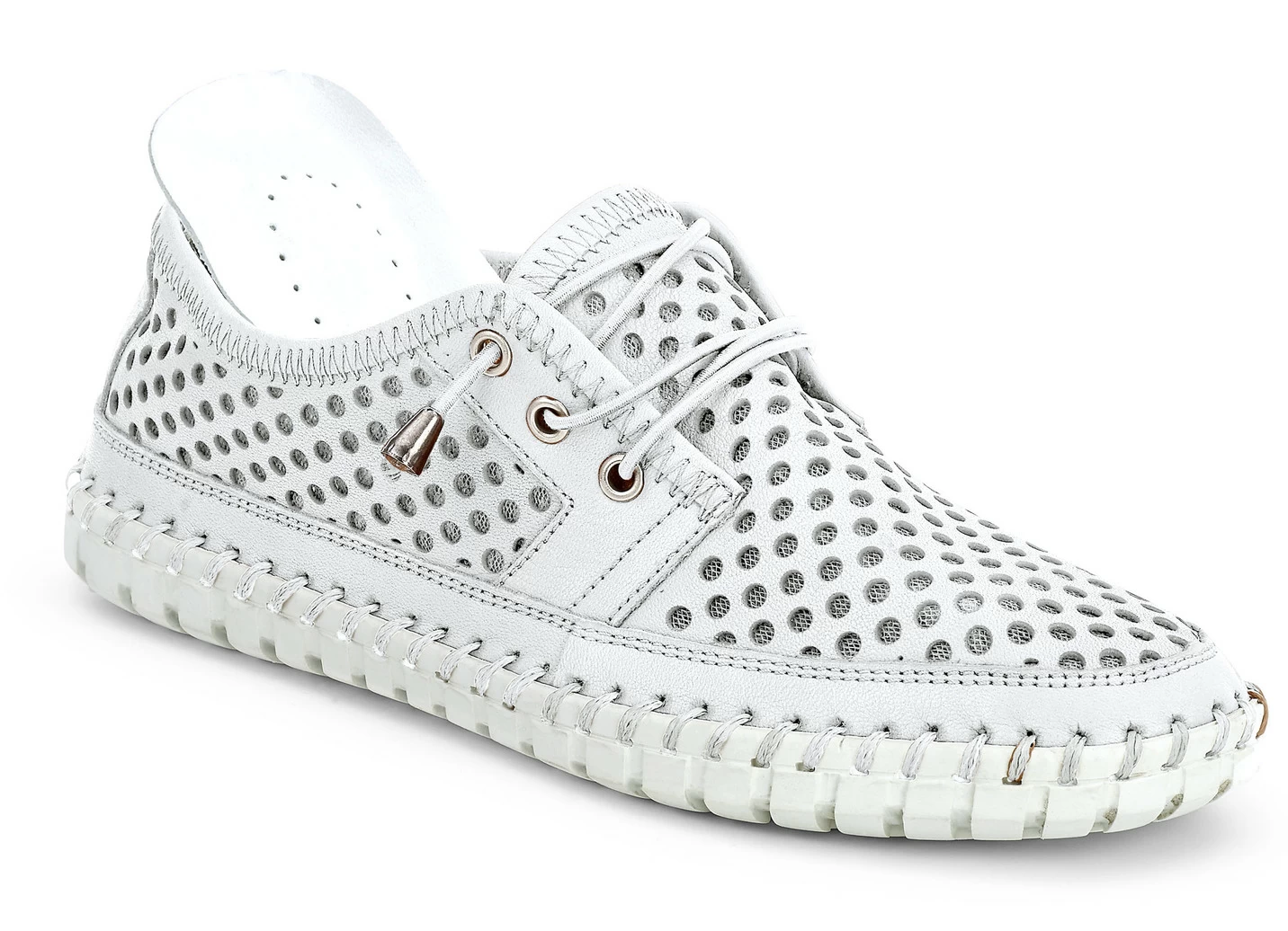 Gemini Schnürschuh aus Rind-Nappaleder mit luftiger Perforation