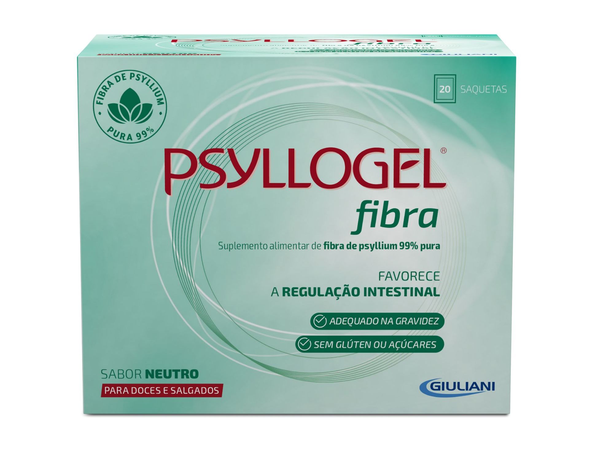 SUPLEMENTO PSYLLOGEL NEUTRO 20 SAQUETAS