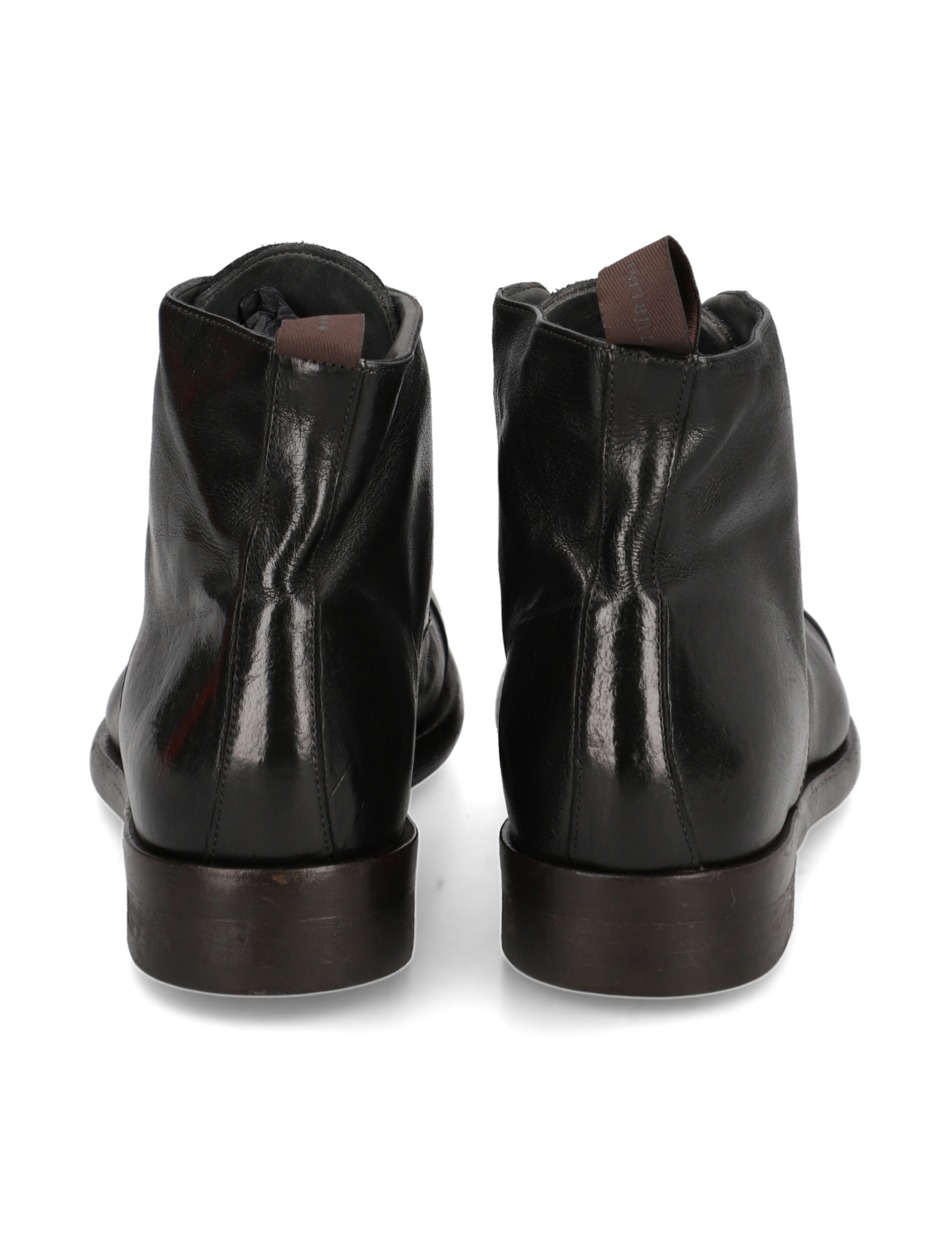 Glattleder Stiefelette