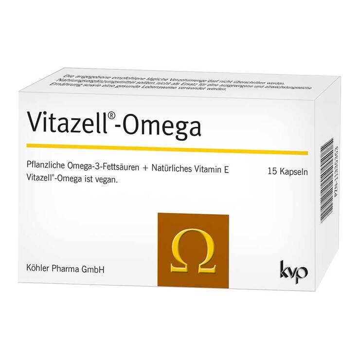 Vitazell-Omega Kapseln, 15 St