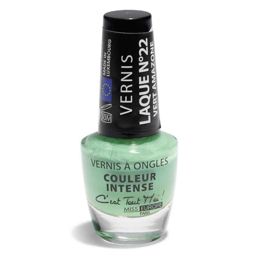 Vernis à ongle vert amazone 11mL