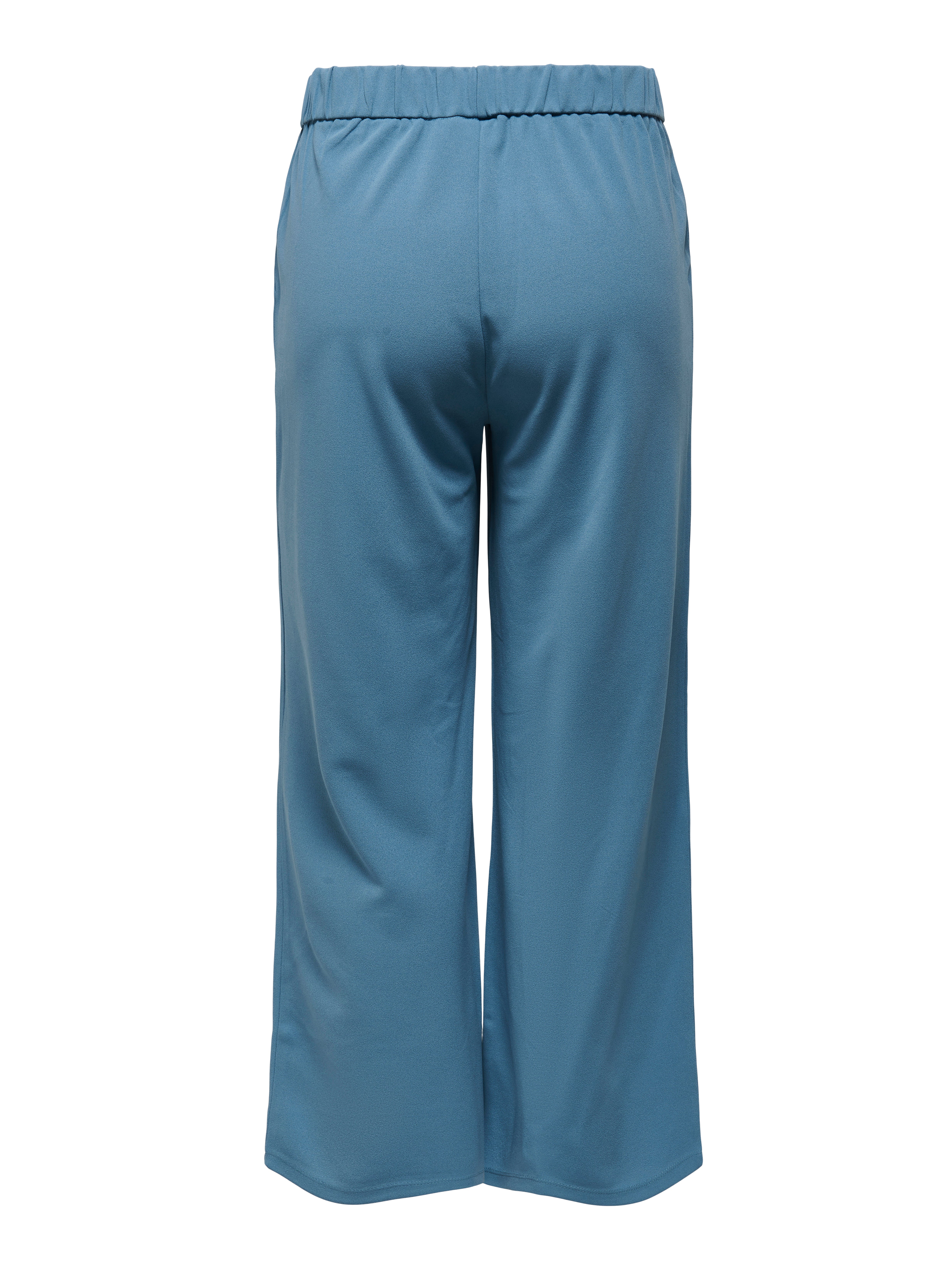 CARSANIA Normal geschnitten Hose mit weitem Beinschnitt Coronet Blue