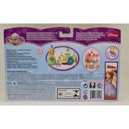 Mattel Disney Prinzessin Amber & Praline, der Pfau
