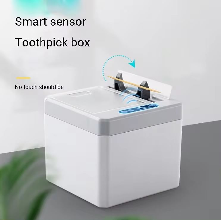 HOMTEC - Elektrische / USB oplaadbare sensor automatische tandenstokerhouder