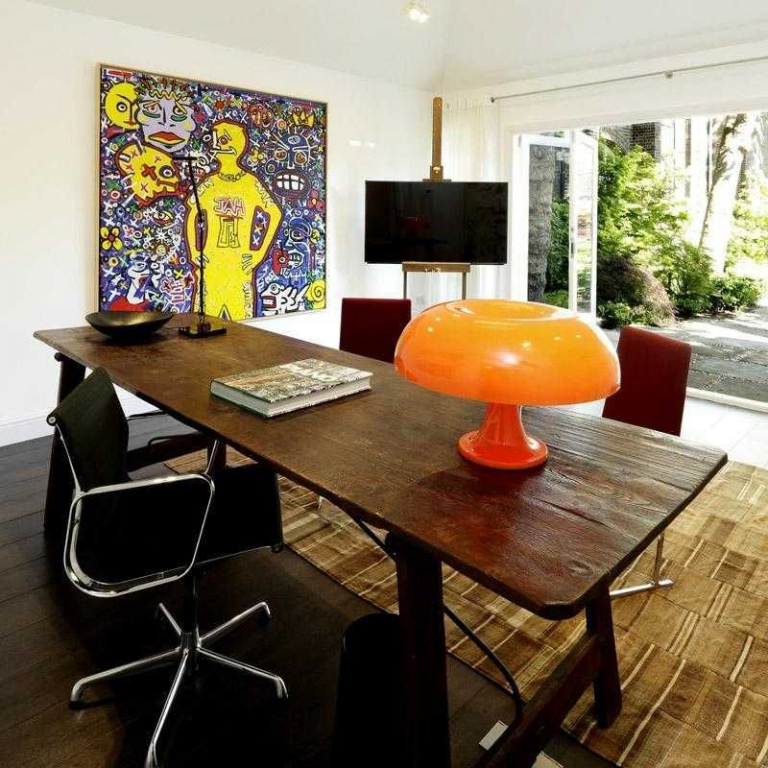 Artemide Nesso tafellamp oranje