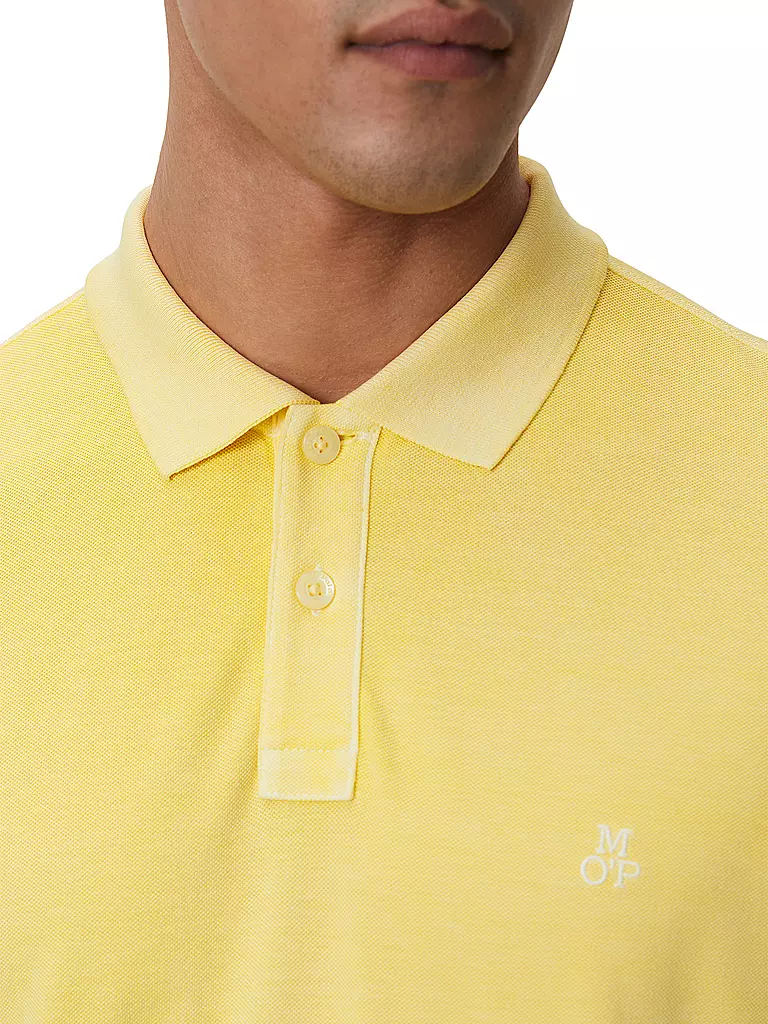 MARC O'POLO Poloshirt gelb