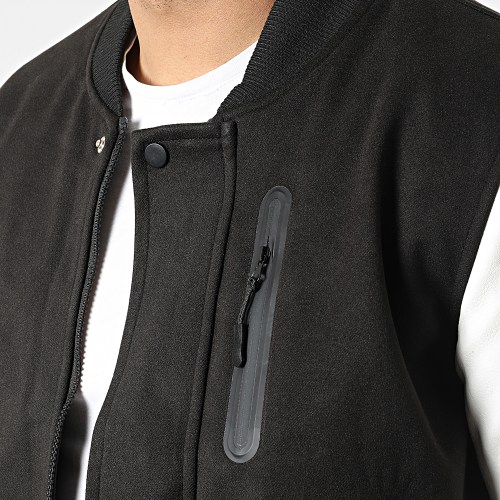 Veste Zippée 3119 Noir Blanc