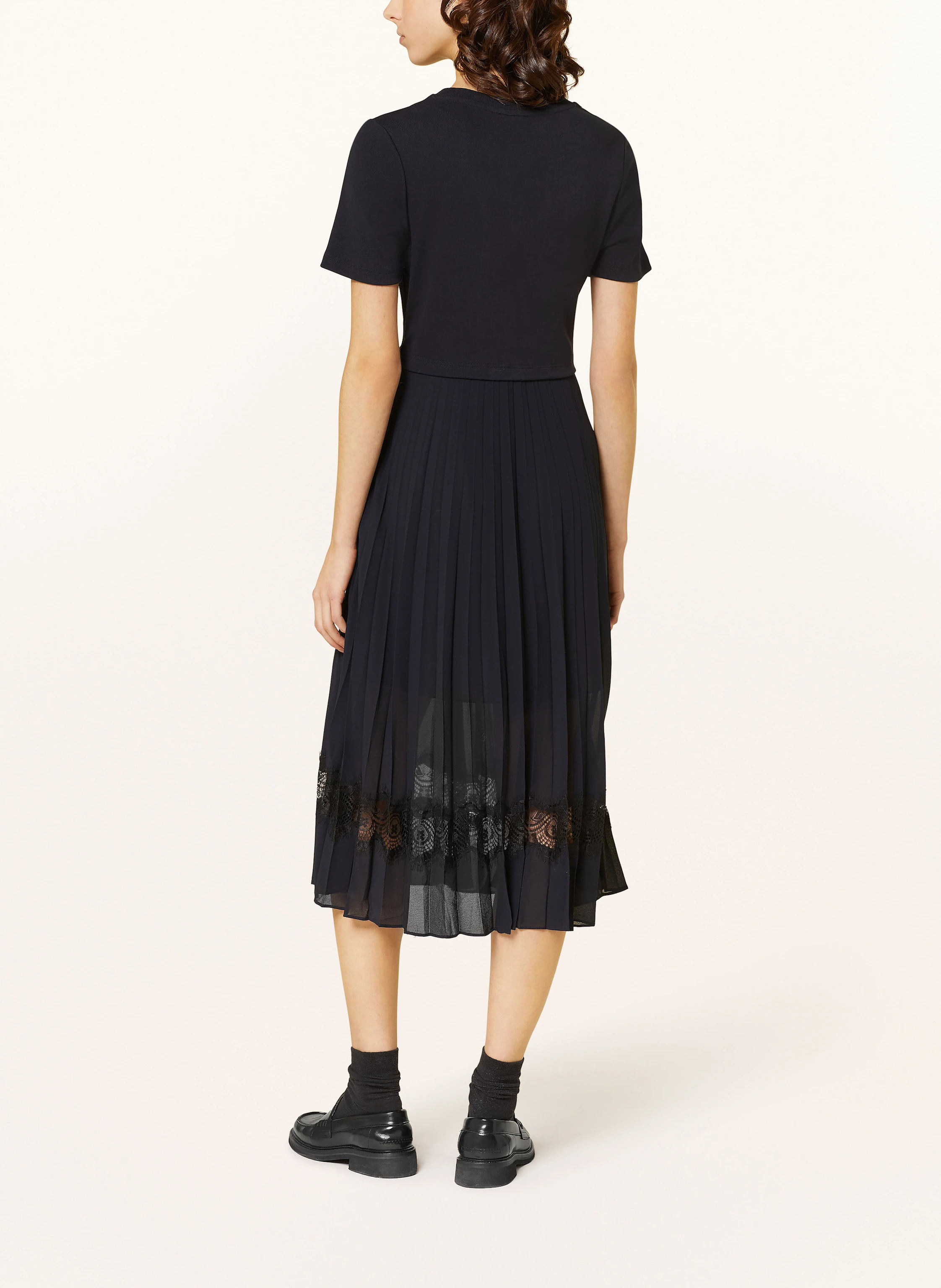CLAUDIE PIERLOT Kleid im Materialmix