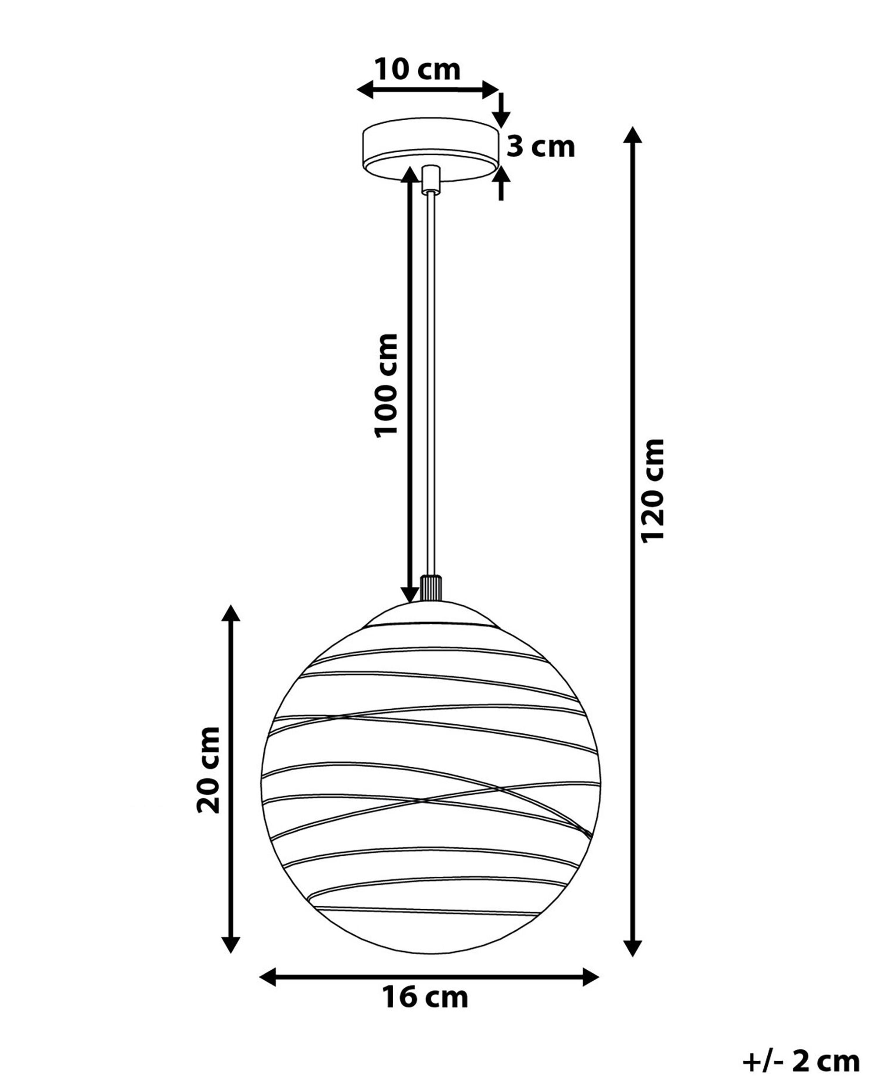 Hanglamp MIRNA Glas Transparant