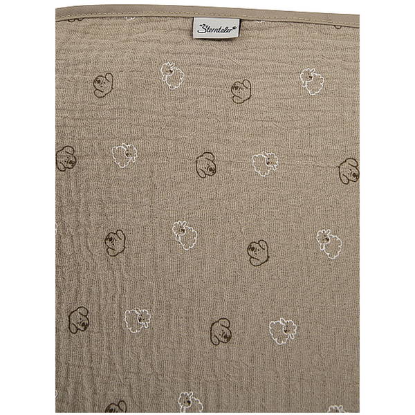SterntalerSterntaler   Babydecke Musselin sand