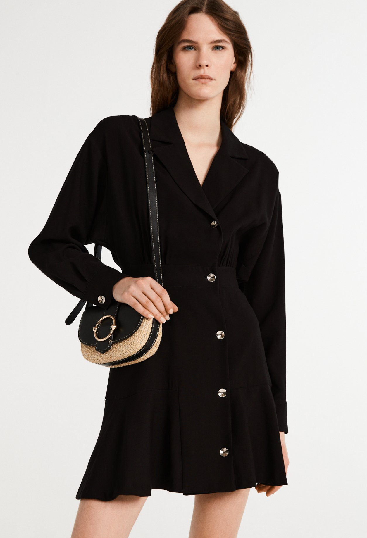 Robe col tailleur