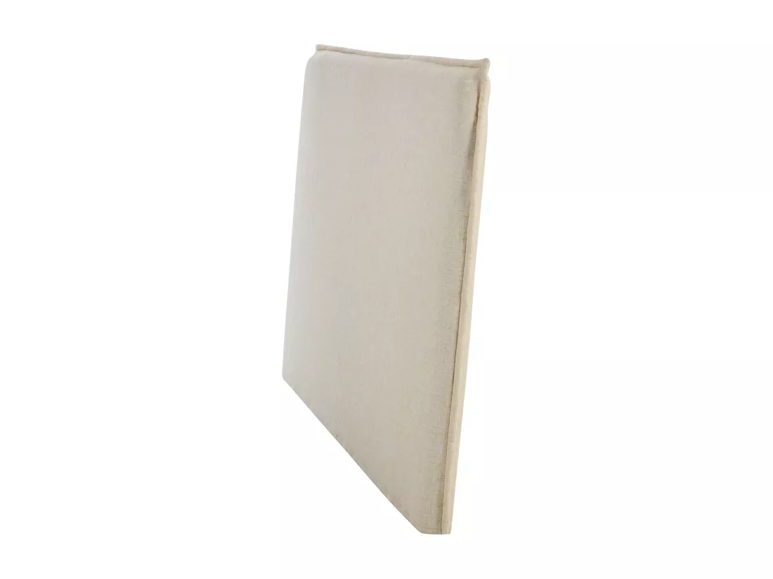 Tête de lit déhoussable 170 cm - Coton et lin - Beige - TAHIME