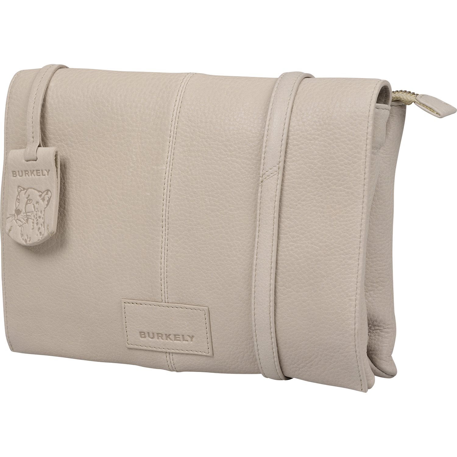 Burkely Soft Skylar Double Pocket Flap grey