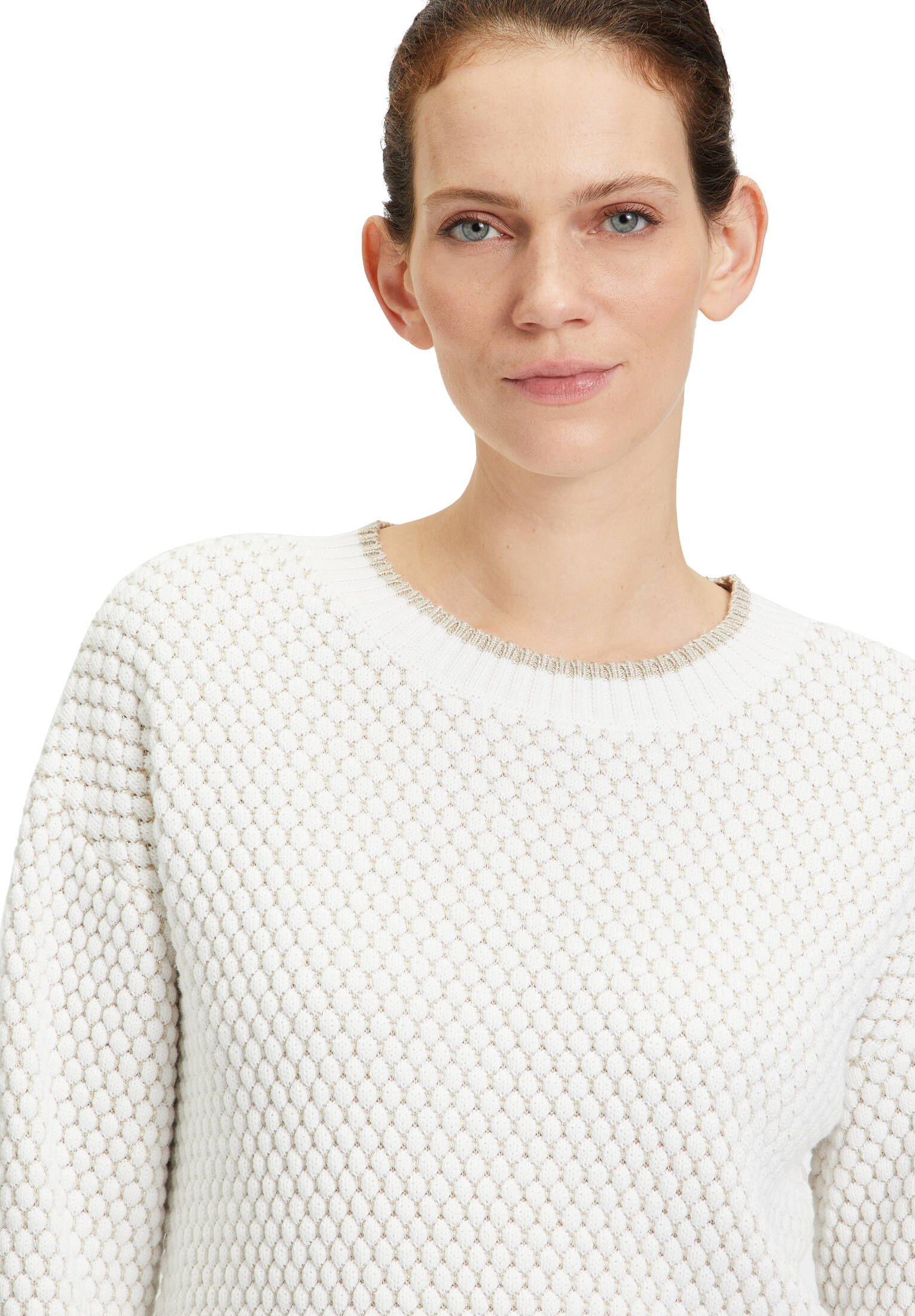 Betty & Co| Damen Strickpullover mit Struktur