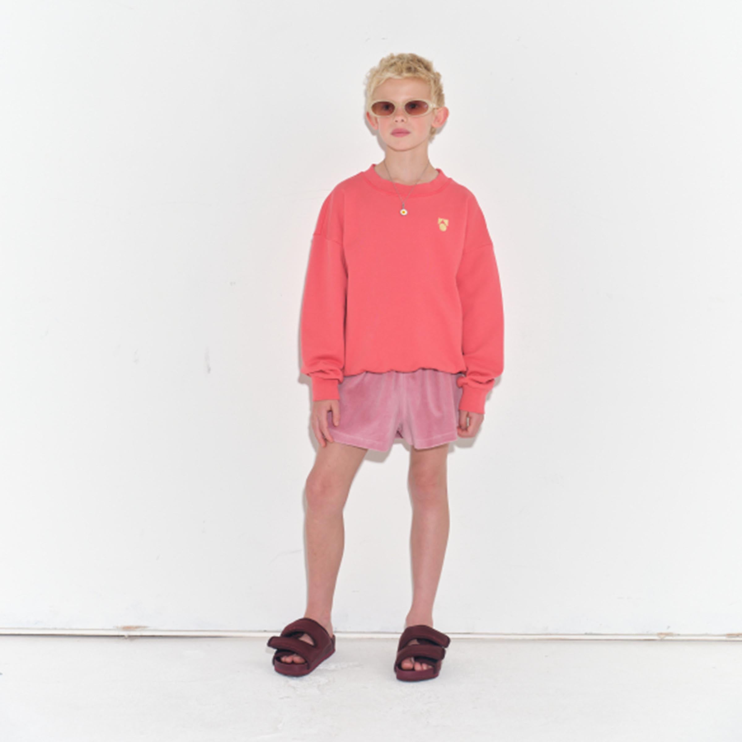 Shorts Lilas Velour