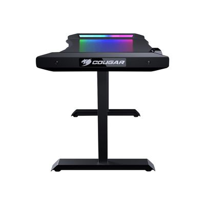 Cougar MARS 120 - Bureau gaming avec éclairage RGB - 120 cm - noir