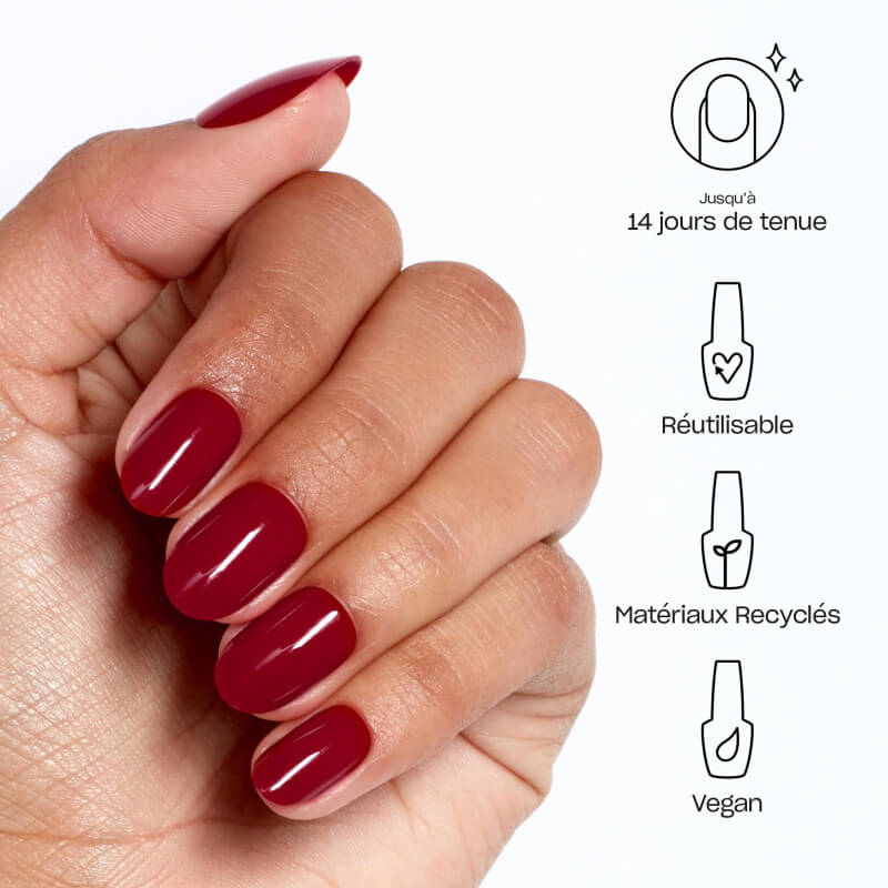 Faux-ongles xPRESS/ON Big Apple Red OPI