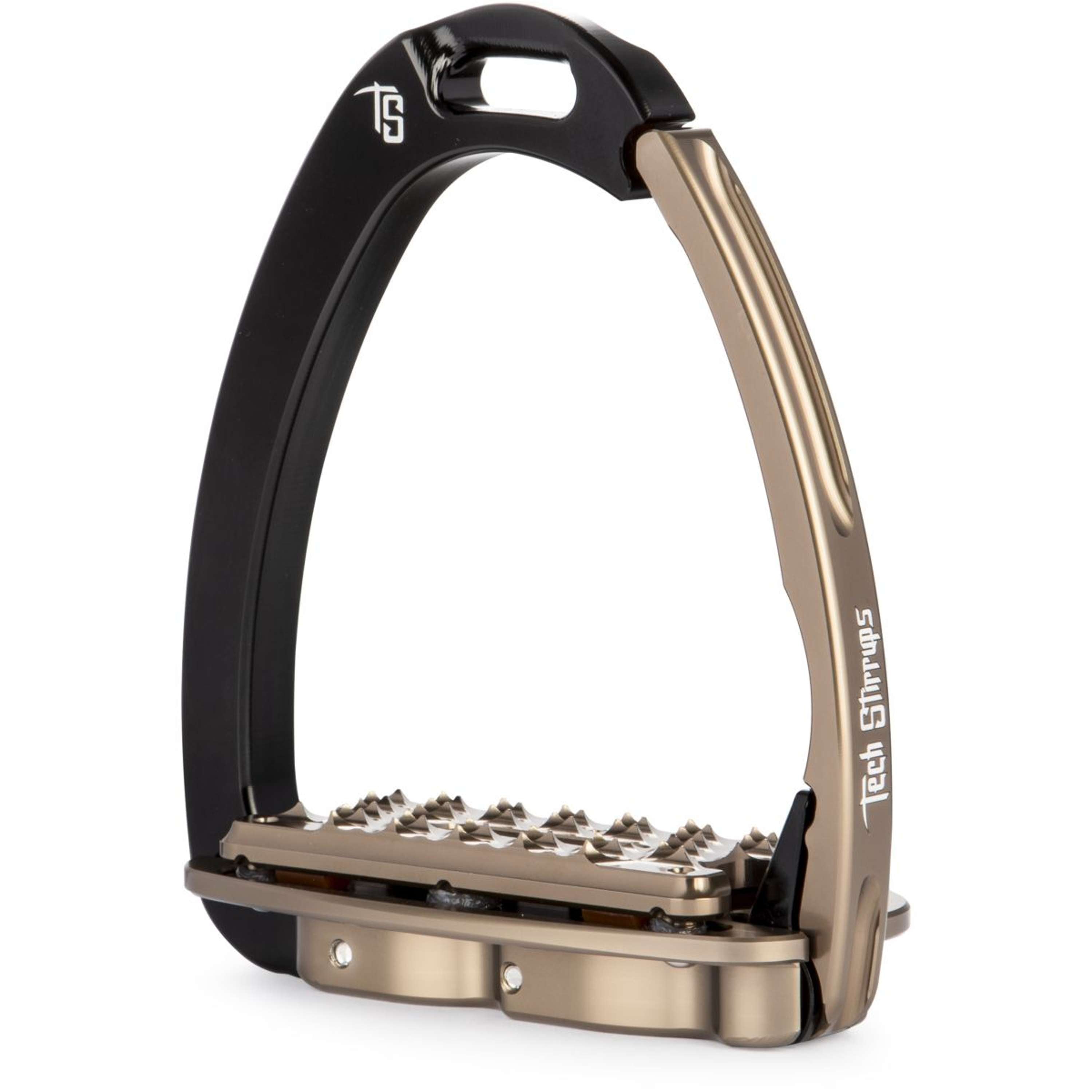 Tech Stirrups Stijgbeugels Venice Plus EVO Zwart/Bruin