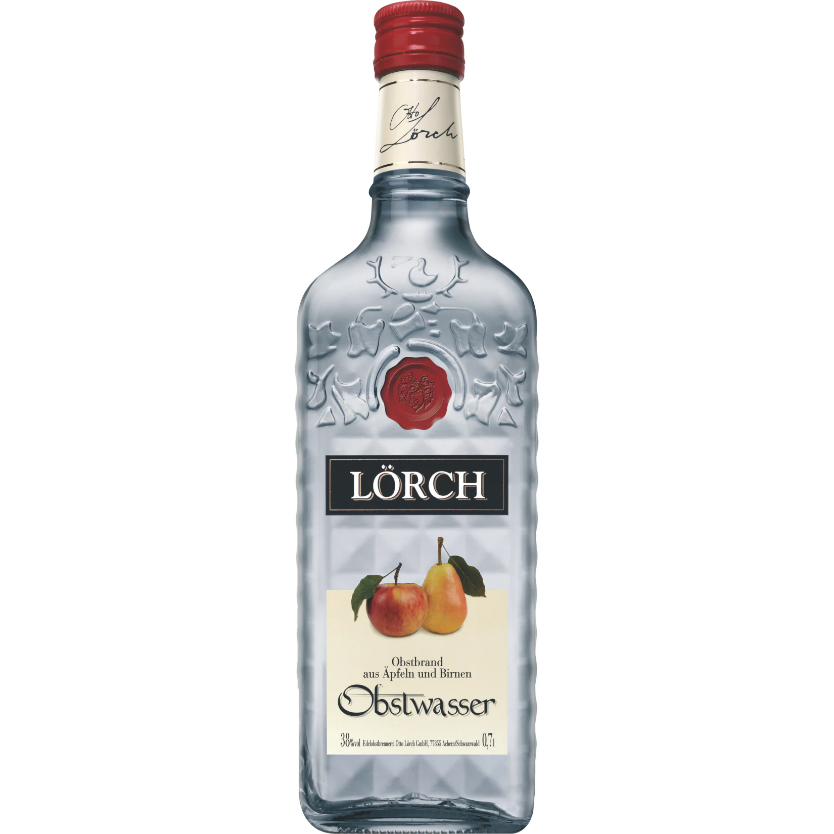 Lörch Obstwasser 38,0 % vol 0,7 Liter