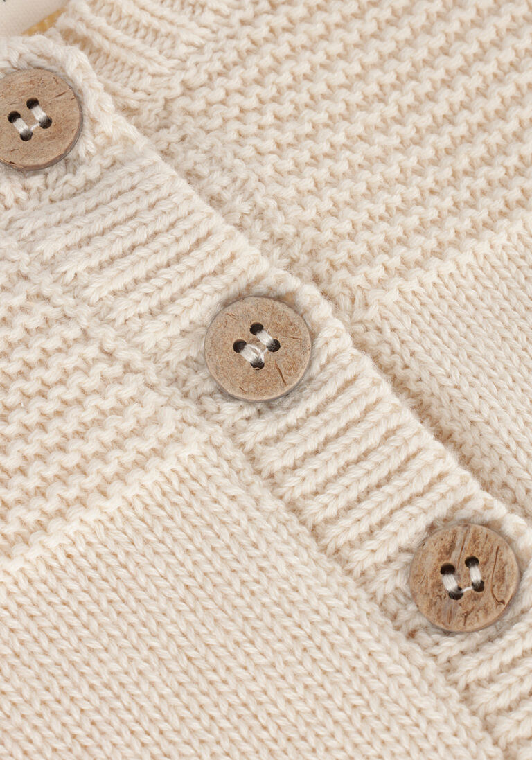 QUINCY MAE beige quincy mae vest knit cardigan