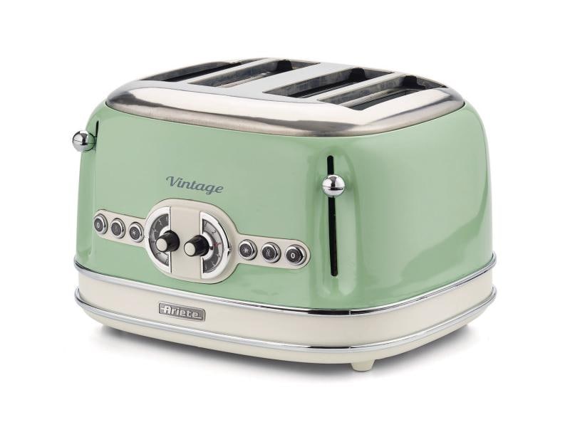 Ariete Toaster Vintage Grün Klassischer Toaster, Grün