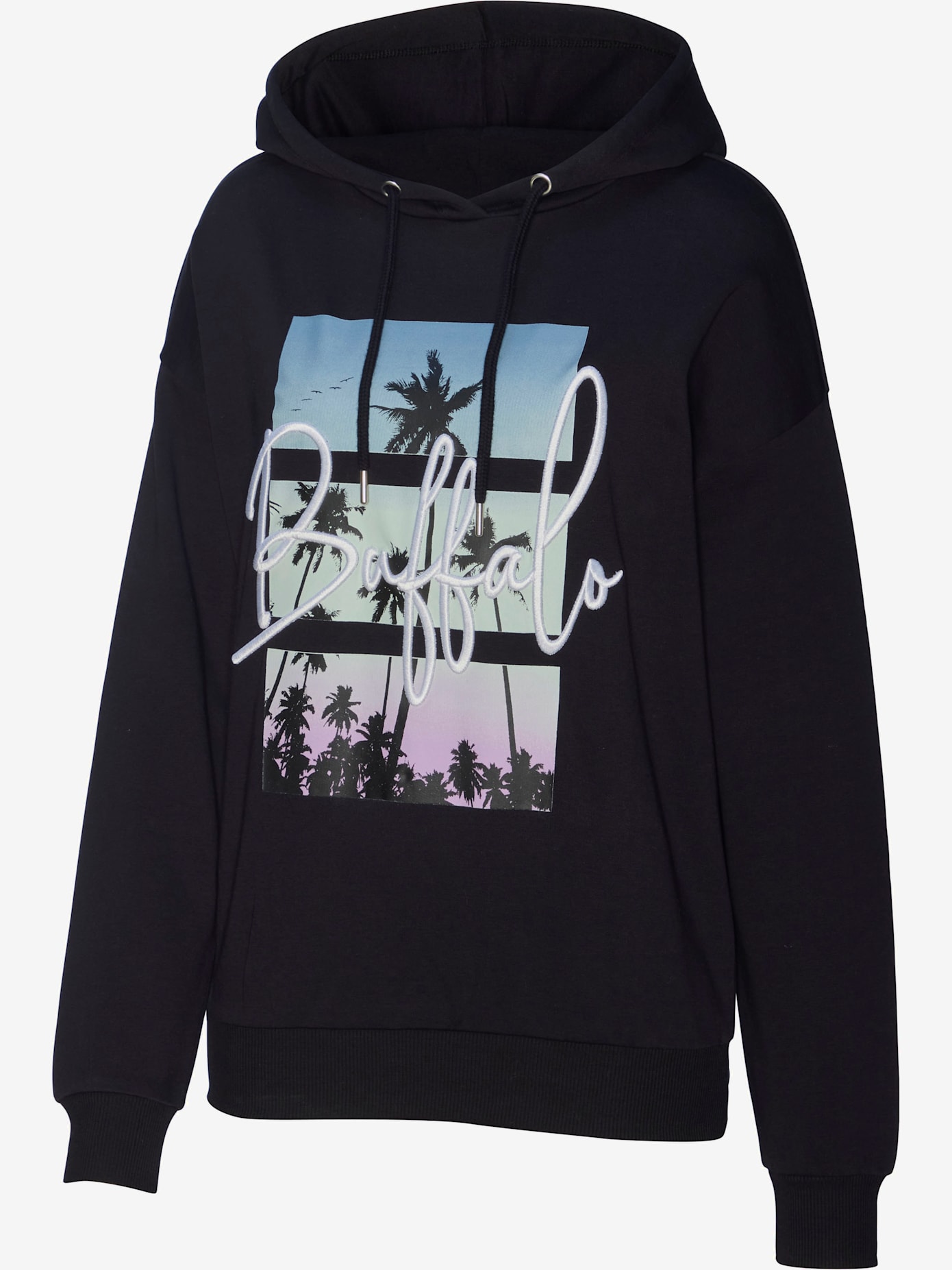Sweatshirt d'intérieur avec imprimé palmiers