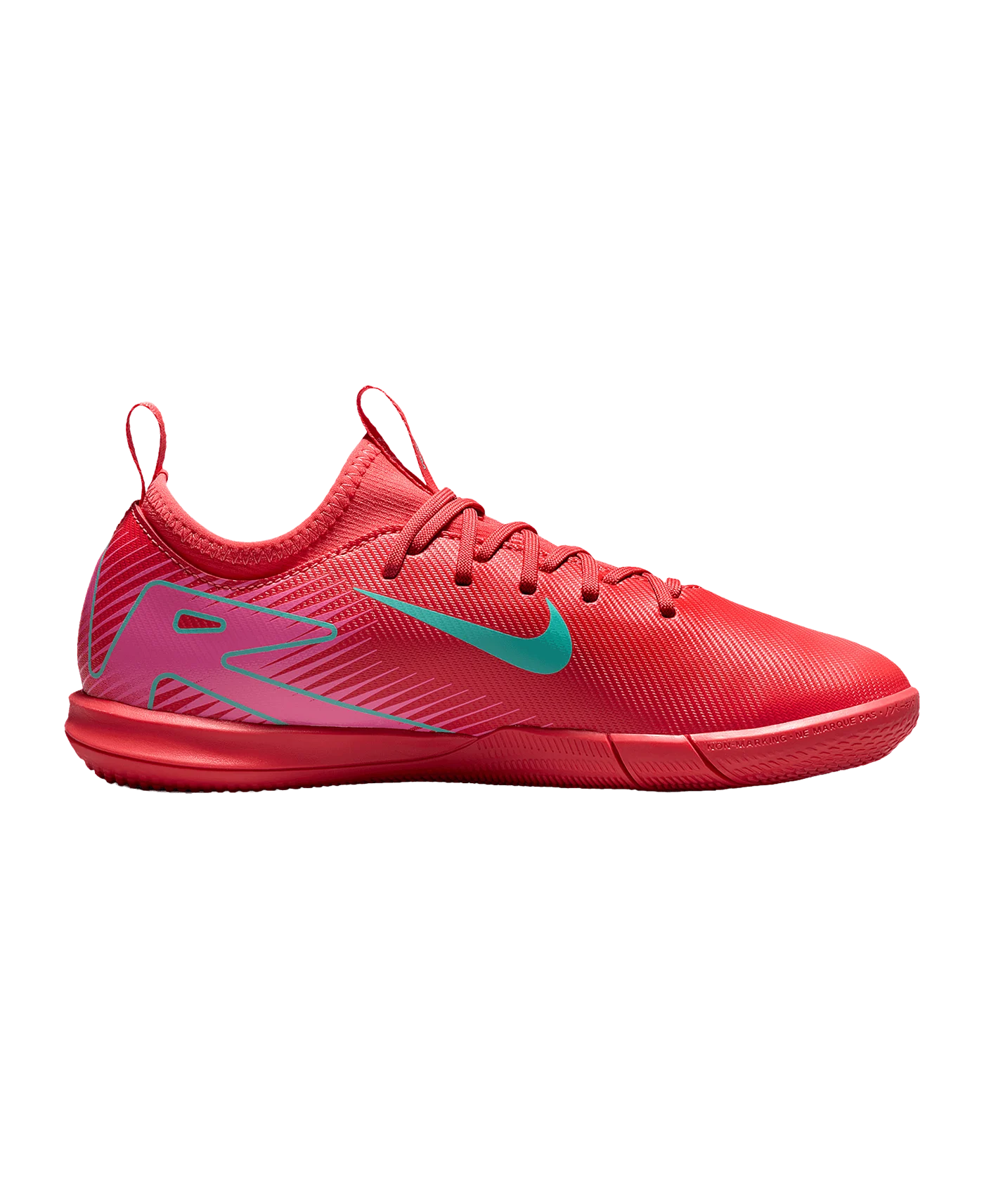 Nike Jr Air Zoom Mercurial Vapor XVI Academy IN Mad Energy Kids Rot F800