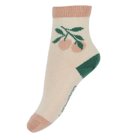 Liewood Strømper - Silas - 3-pak - Peach Sea Shell Mix