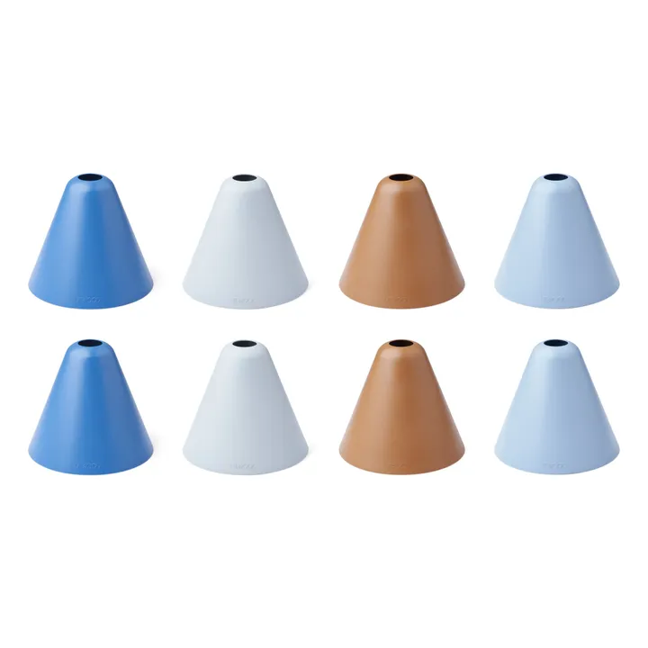 Liewood Cônes - Set de 8 | Bleu azur