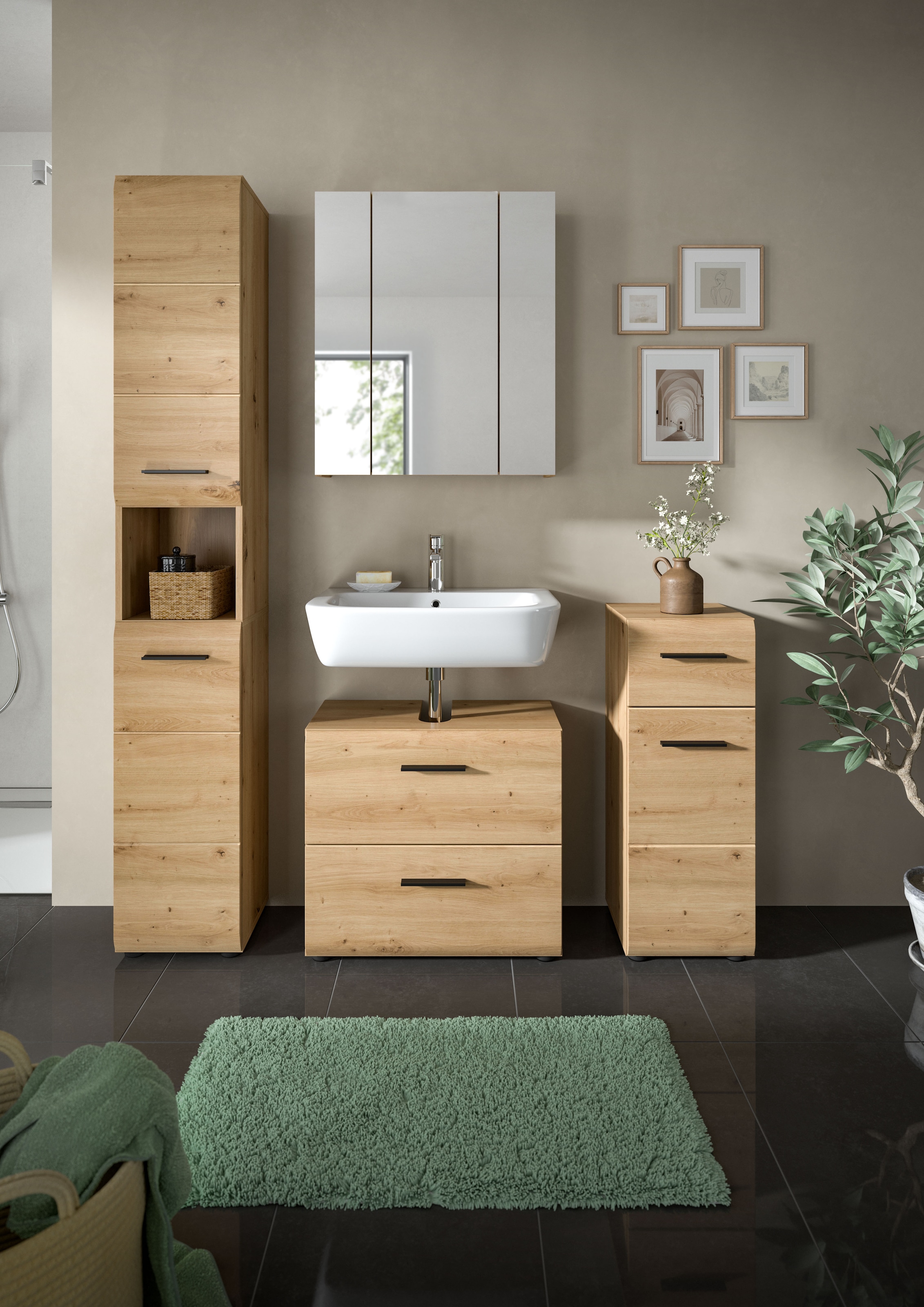 INOSIGN Badezimmer-Set Set, 4 Stk. tlg.