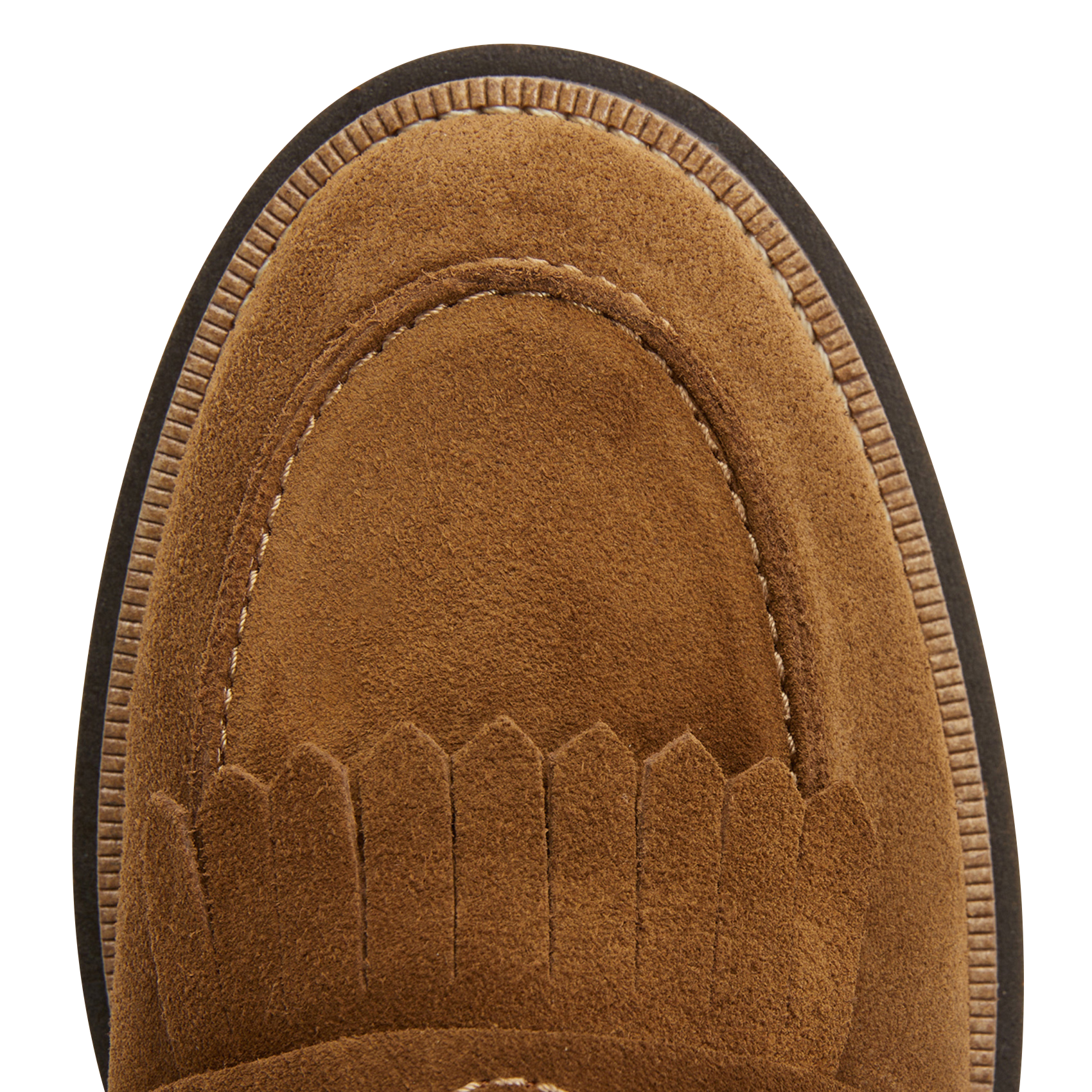 EVA - Mocassins frangés | Marron