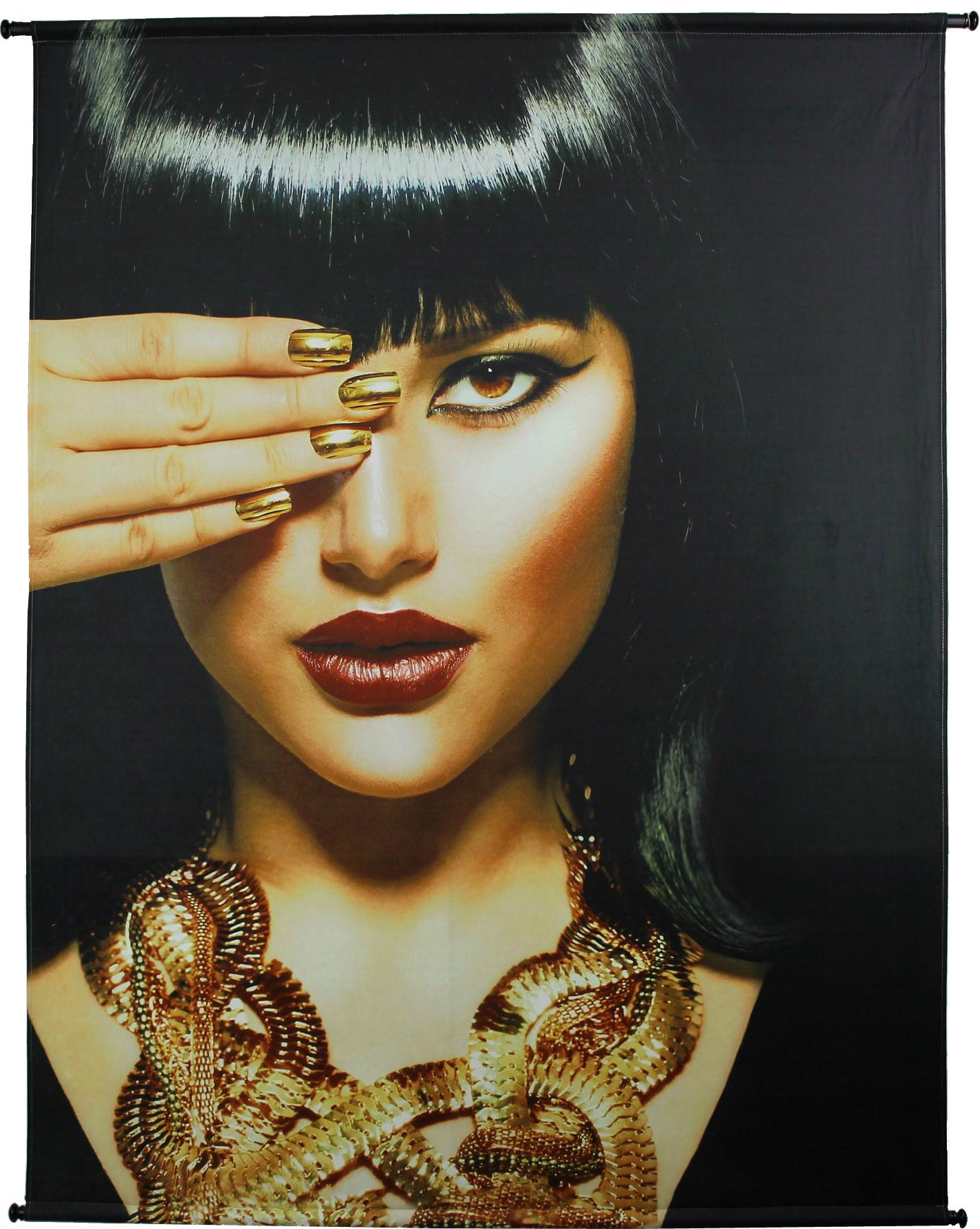 HD Collection wandkleed Cleo goud 140 x 170 cm