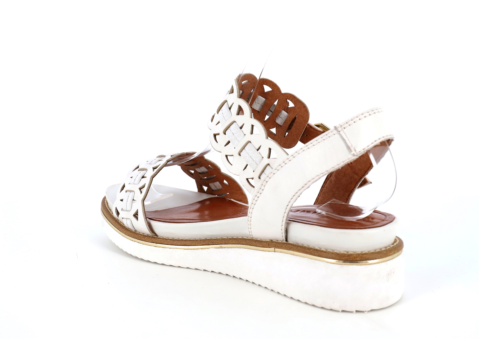 Tamaris-28223 Cuir Blanc
