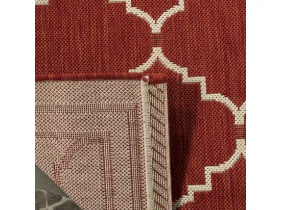 Tapis Red & Beige 69 X 244 cm - Oriah