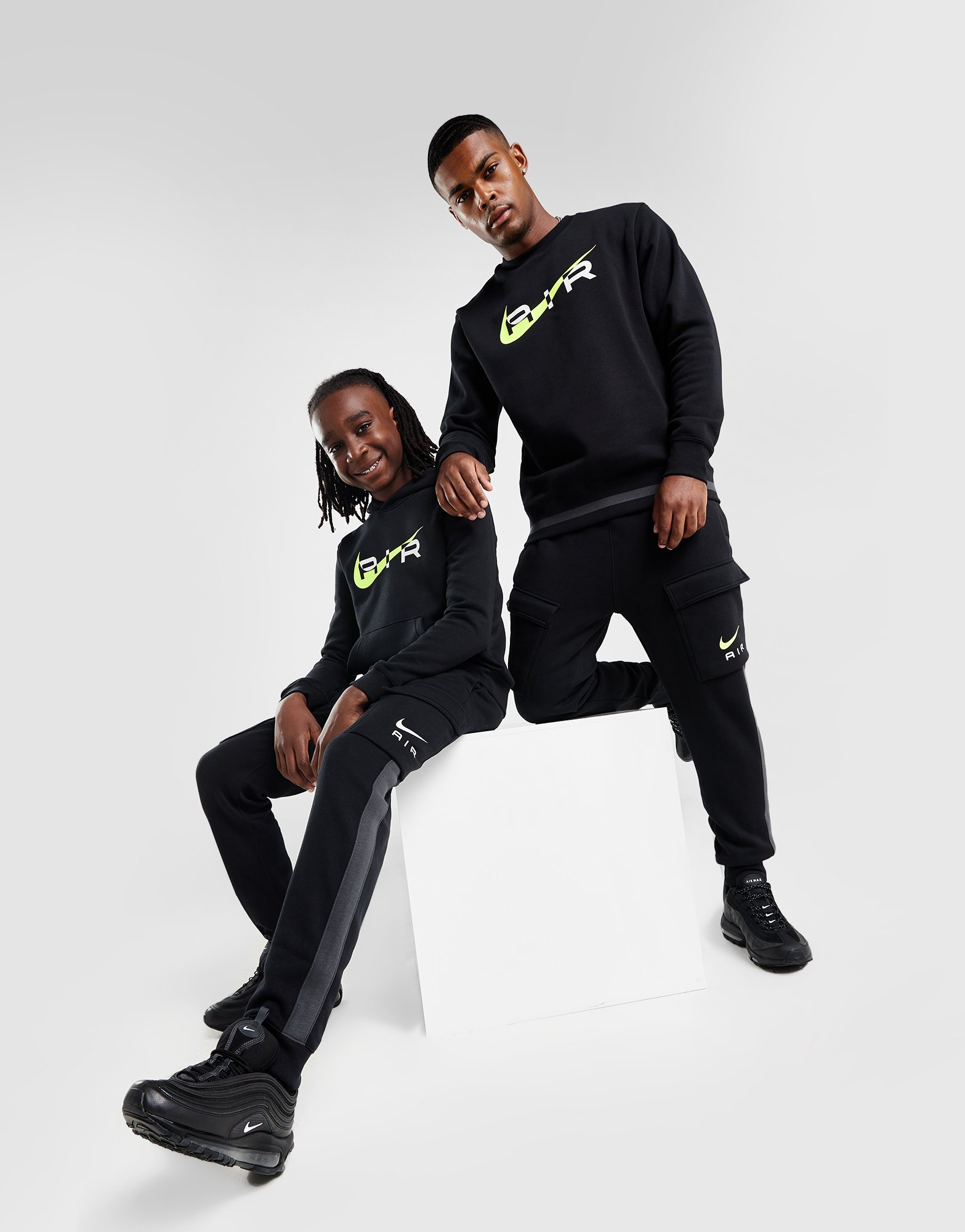 Nike Air Swoosh Fleece Cargo Joggers Junior