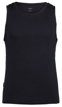 ANATOMICA Herren-Merino-Tankshirt  black  XXL