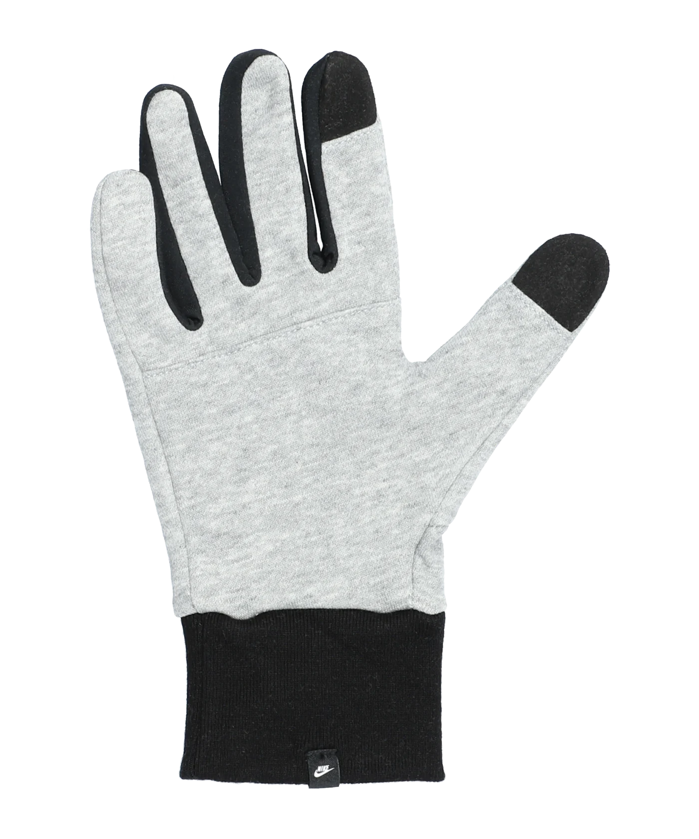 Nike Club Fleece Handschuhe Grau Schwarz F035