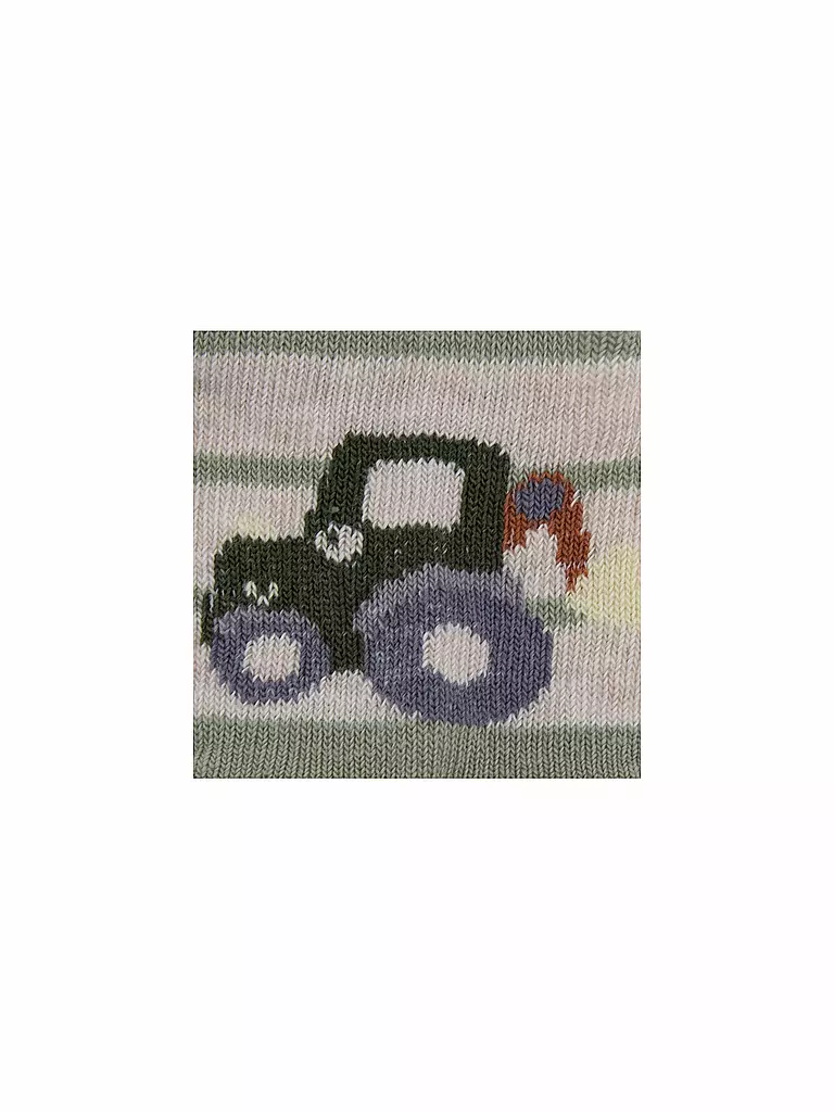 EWERS Baby Socken Traktor 2er Pkg. grau grau
