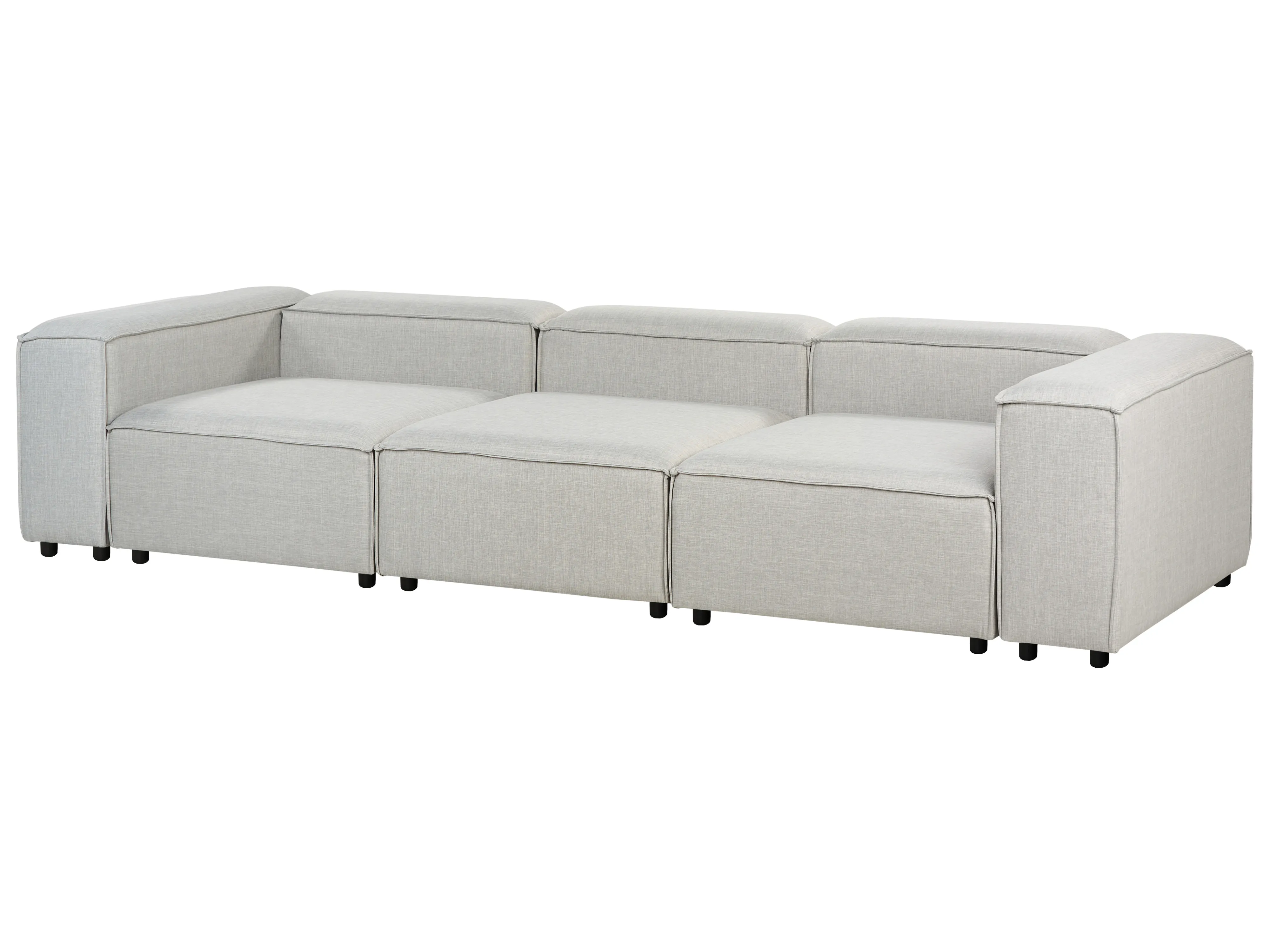 Modulaire bank 3-zits ARDAL Stof Lichtgrijs