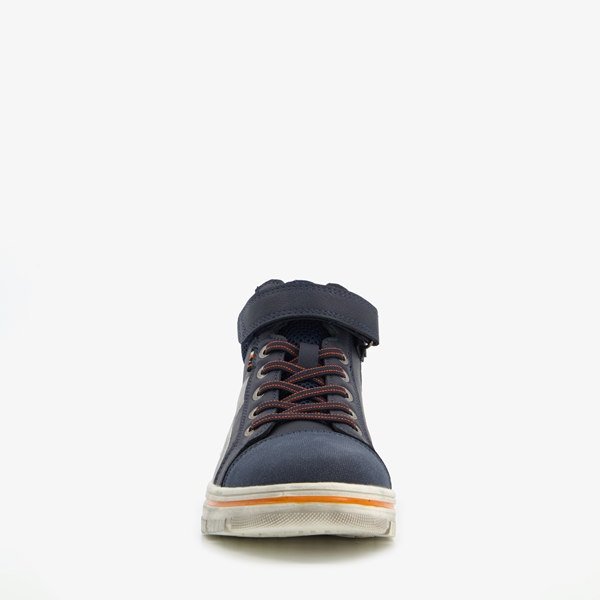 Blue Box hoge jongens sneakers blauw