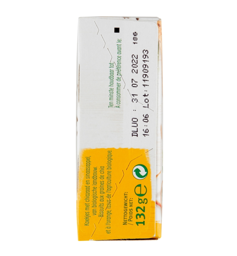 Céréal Bio Sinaasappel Chiazaad (132 gr)