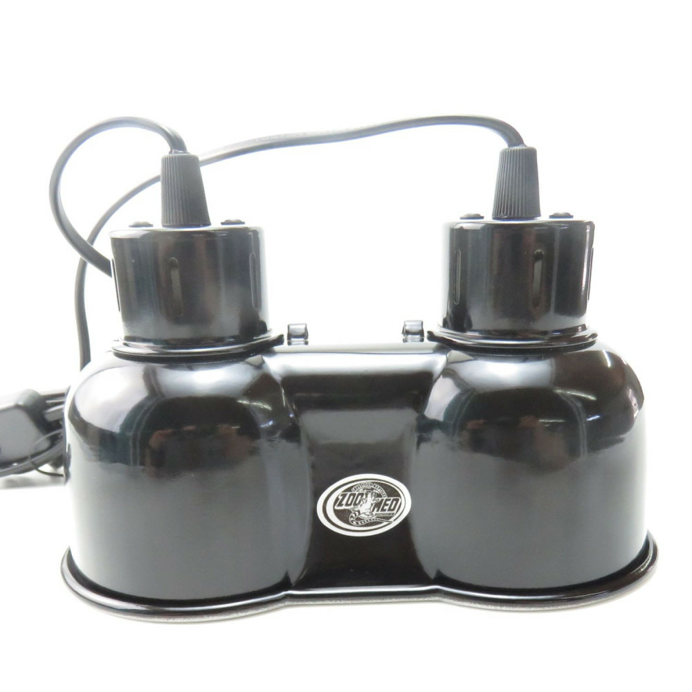Support de lampe double nano lf-36e combo dome 80 w max total pour terrariu